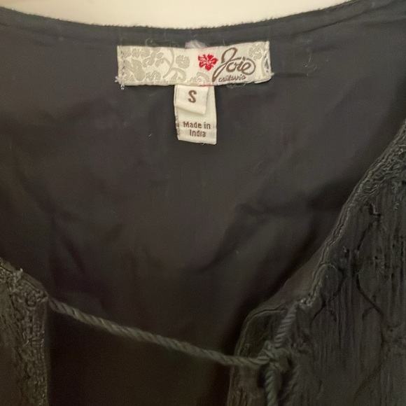 3‎ for $25! Joie vintage boho Black Dress, size small - Picture 2 of 9